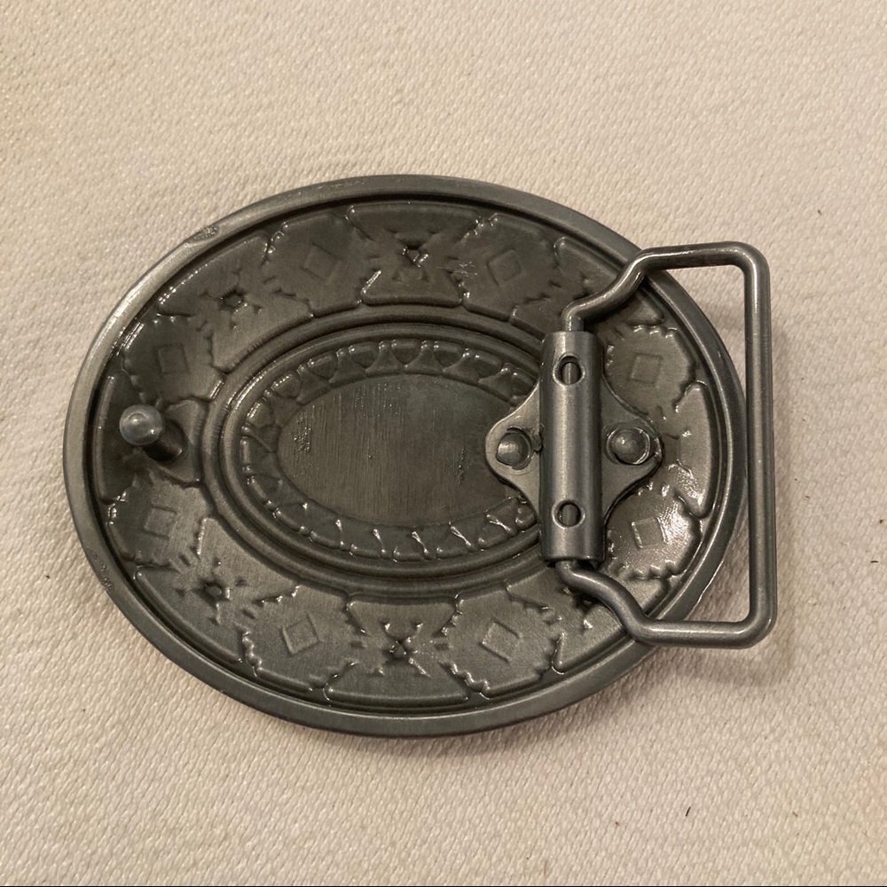 Aztec Style Design Belt Buckle - Picture 3 of 6